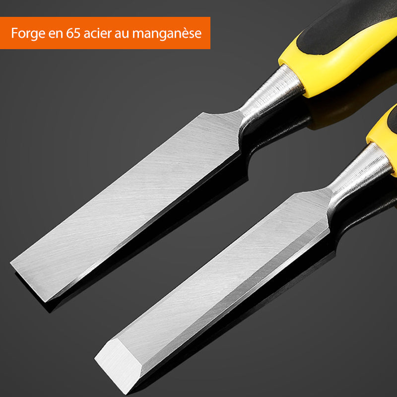 Wood chisel set