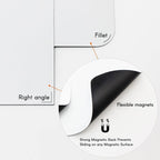 Magnetic Dry Erase Roll-Up Whiteboard