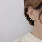 Rhinestone Swallow Earrings