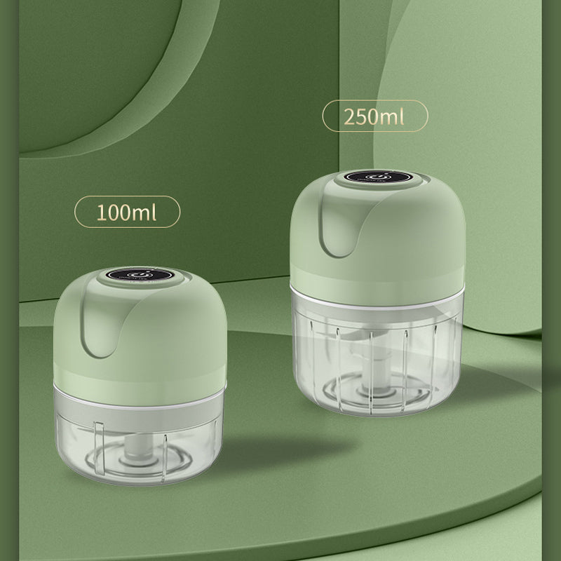 USB rechargeable electric garlic mill