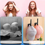 Hat shelf for wall hat organizer