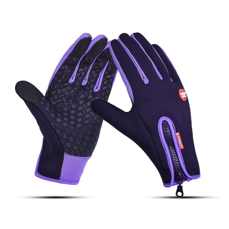 Premium warm windproof waterproof touchscreen gloves unisex