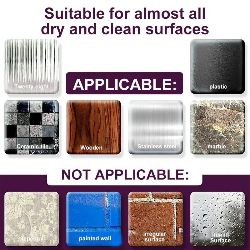 Reusable multifunctional double-sided tape