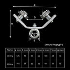 Angle Iron Track Hanging Line Pulley