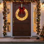 GlowBow – The glowing Christmas wreath garland for festive elegance