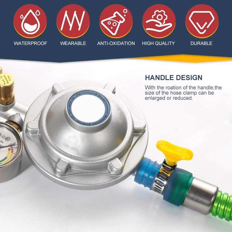Stainless Steel Hose Clamp Set (20 pieces)