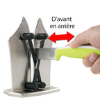 Professional knife sharpener made of steel