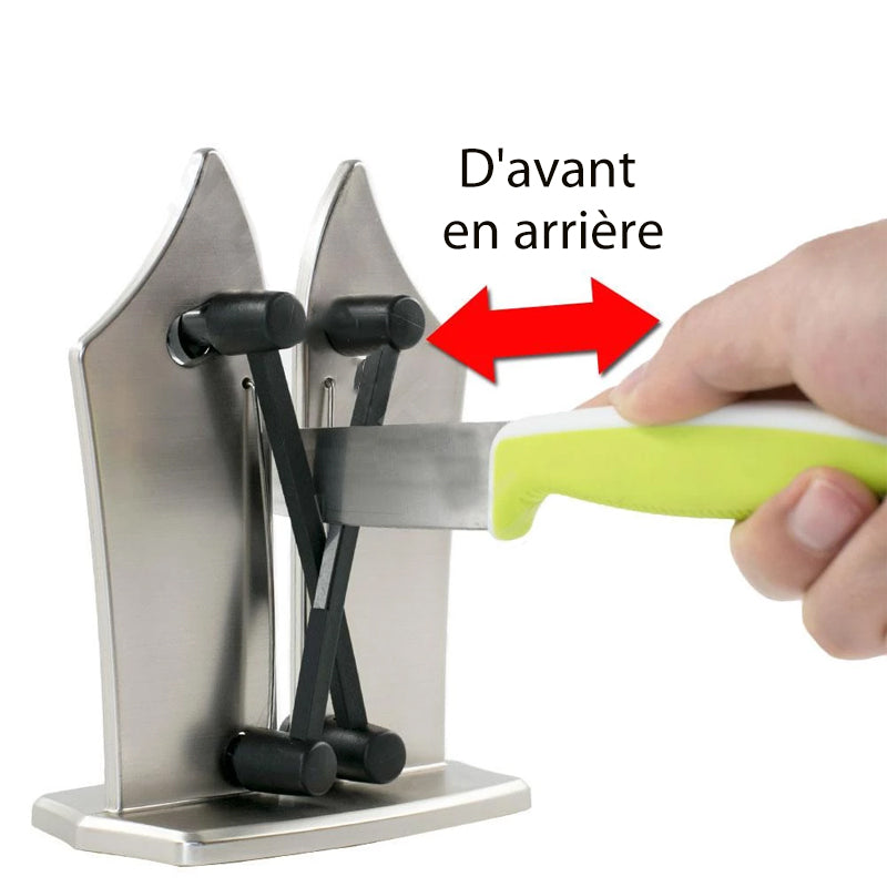 Professional knife sharpener made of steel