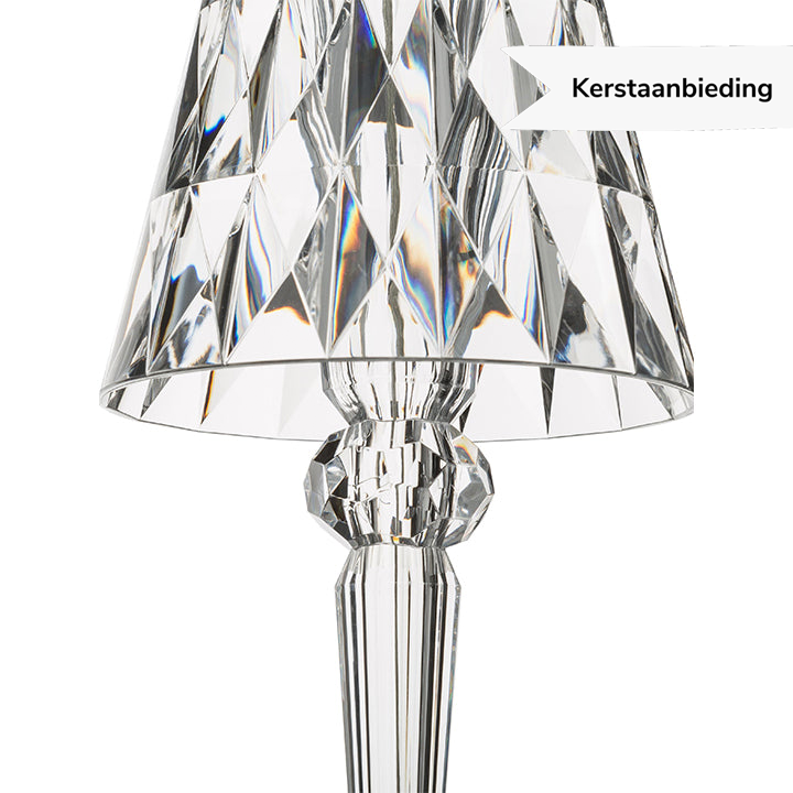 LuxeCrystal Premium LED Table Lamp | Wireless | Dimmable Crystal Lighting | Mood Light & Decoration