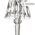 LuxeCrystal Premium LED Table Lamp | Wireless | Dimmable Crystal Lighting | Mood Light & Decoration