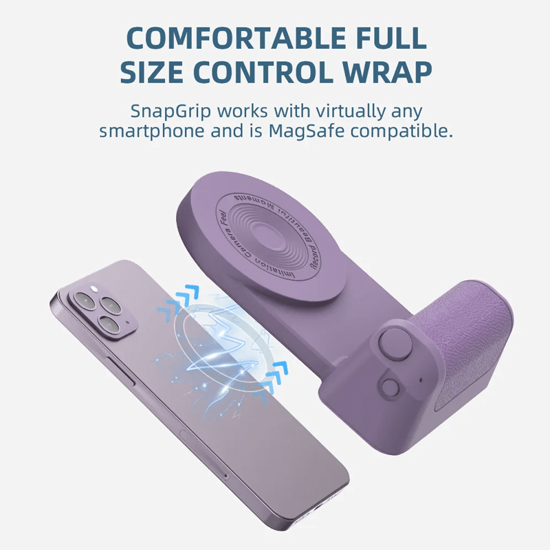 Magnetic Camera Grip Bluetooth Mount