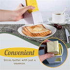 One Click Stick Butter Cutter Cheese Splitter Slicer