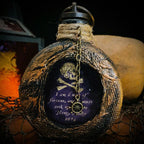Skull Pirate Rum Bottle made of Resin