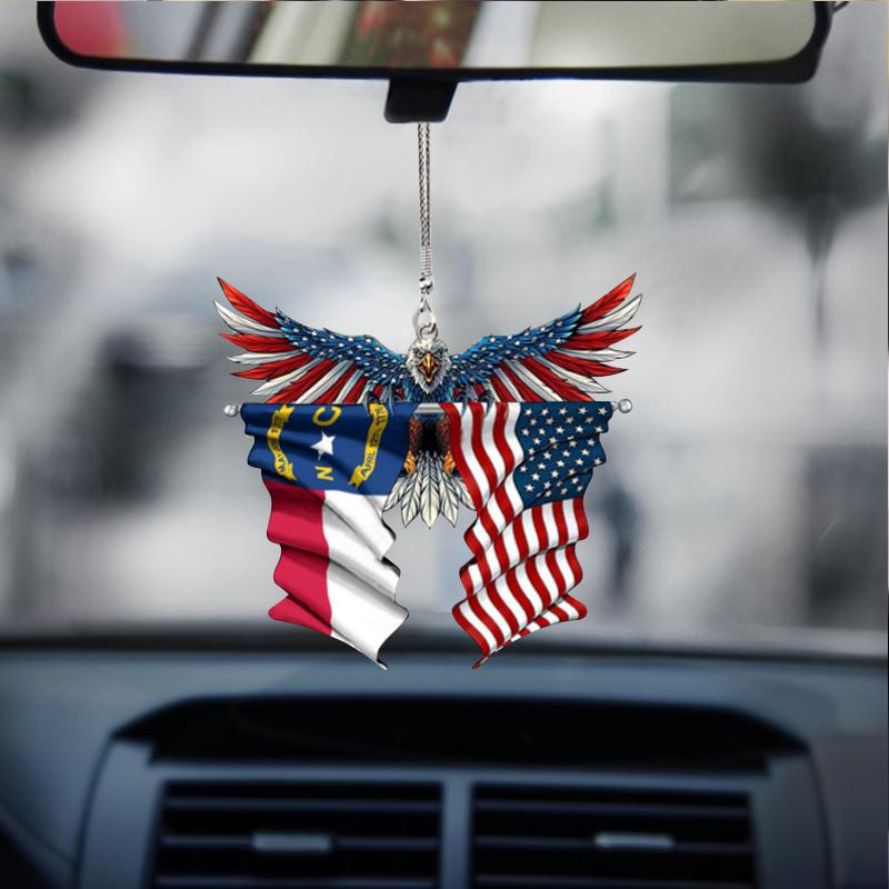 Eagle Flag Hanging Ornaments for Car