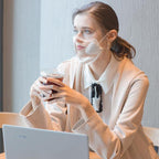 Transparent and reusable face shield