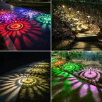 Solar-powered Colorful Outdoor Lighting
