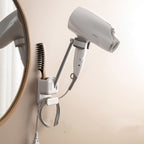 Lazy Corner Punch-Free Hair Dryer Storage Rack
