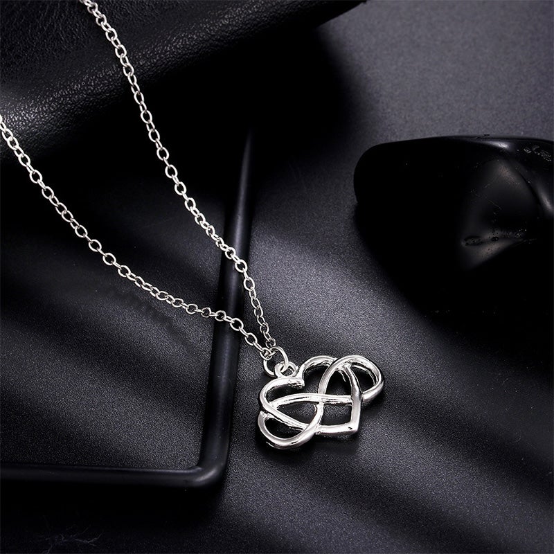 Love Bow Non-biological Sister Necklace Best Friend Necklace