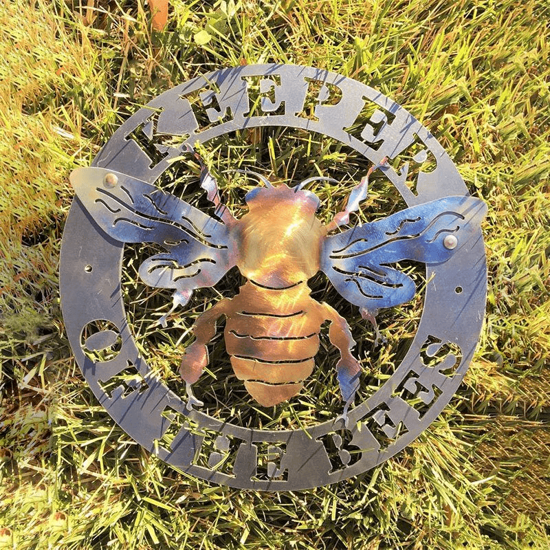 Guardian of the Bees Metal Art