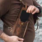Medieval Steampunk Retro Shoulder Bag with Shoulder Strap