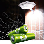 Solar UFO Shape Design Fence Light LED Outdoor Wall Lamp