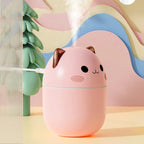 Cute Cat Room Humidifier and Aroma Oil Diffuser