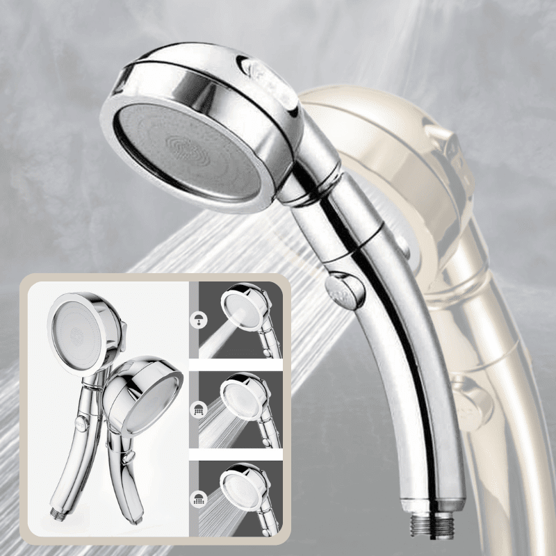 PowerHead 3-in-1 Shower Set – Adjustable Rain Shower with Hose