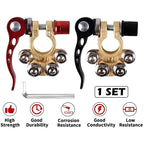 Battery connection terminals