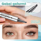 Waterproof 3D Eyebrow Pencil with 4 Fork Tips