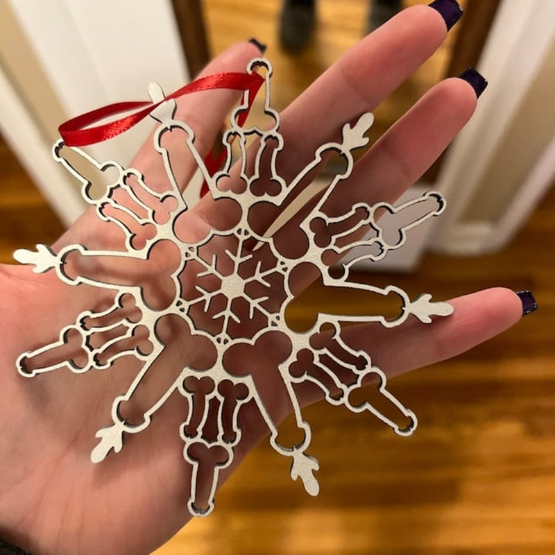 Funny Snowflake Ornaments