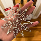Funny Snowflake Ornaments