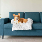 Water Repellent Dog Bed Protection with Soft Vegan Fur – Non-slip, Comfortable, Suitable for All Dog Sizes