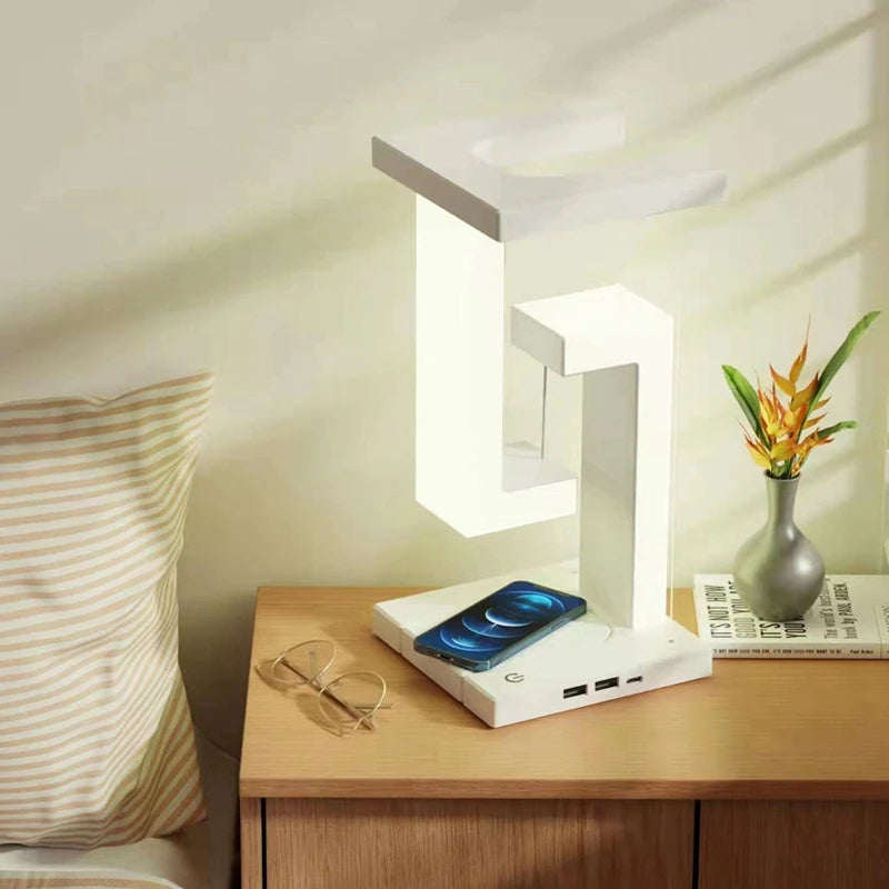 Wireless Charger - GlowCharge - Fast Charging - Magical Atmosphere in the Room