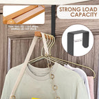 Folding Wood Over The Door Hooks