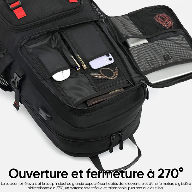 Travel bag with large capacity