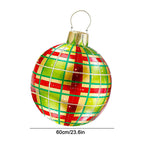 Outdoor Christmas balloon decorated ball