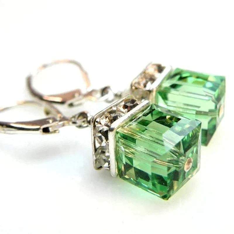 Seductive Green Peridot Earrings | Radiant Earrings for an Enchanting Look!