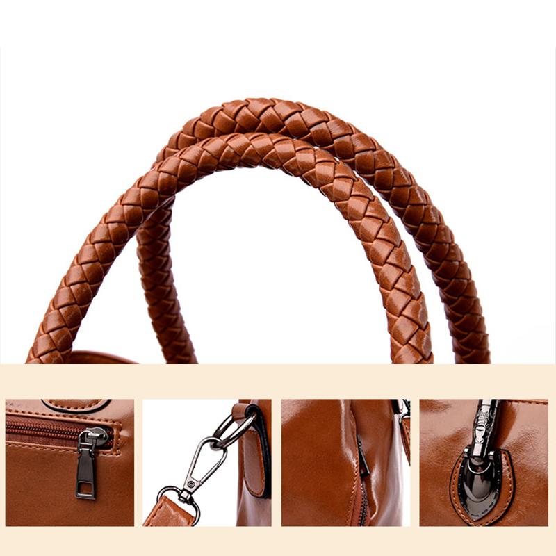 Boston Leather Handbag for Women