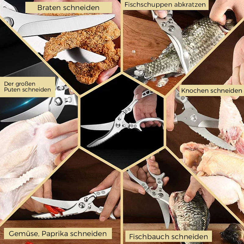 Robust Bone Scissors made of Stainless Steel