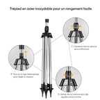 Tripod rotation compensation
