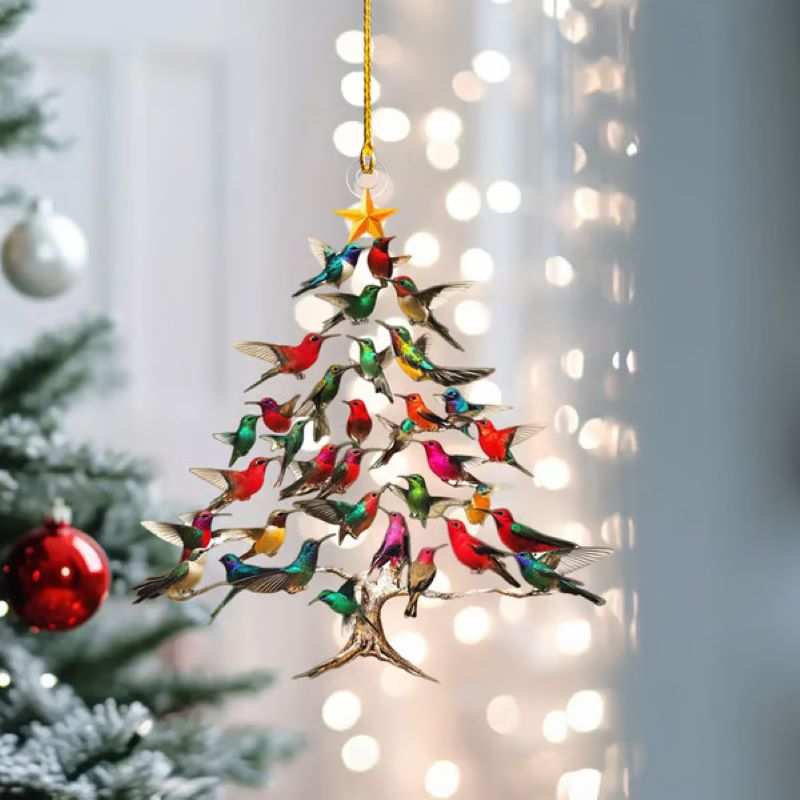 Hummingbird Christmas Decoration