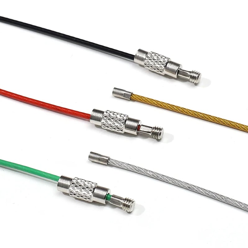 Creative Colors Steel Wire Lock, 20 pieces