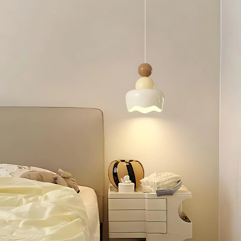 Romantic Pendant Lamp For Bedroom With Warm Lighting
