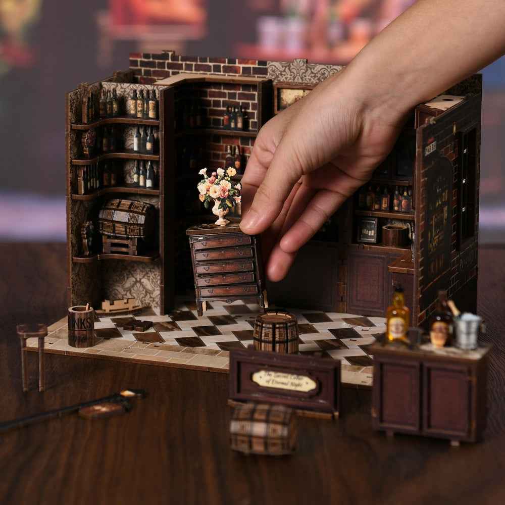 Corner Tavern DIY Mini House Kit l DIY Miniature Kit