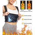 Versatile Heat Trapping Sweat Compression Vest For Men And Women