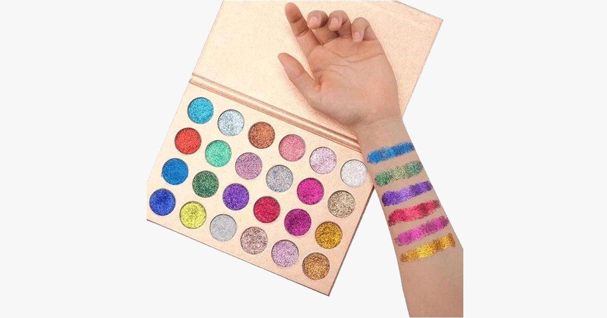 Glam & Glitter Eyeshadow Palette