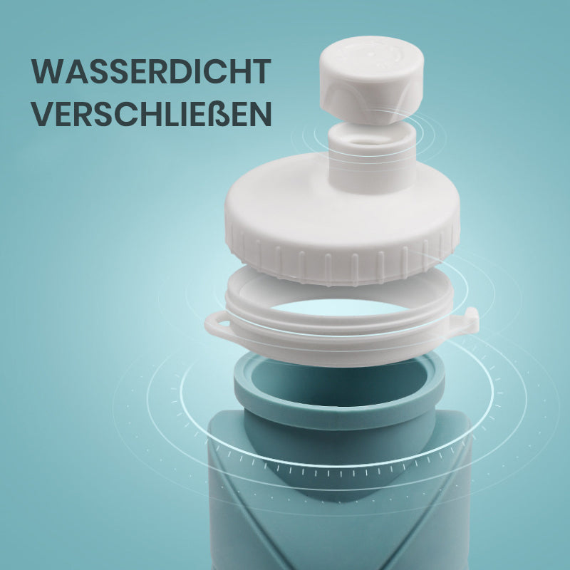 Foldable Water Bottle Made of Silicone