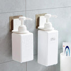 Multifunctional Pump Bottle Dispenser Holder Shampoo Holder