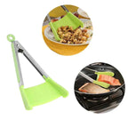 2 in 1 kitchen spatula and tongs