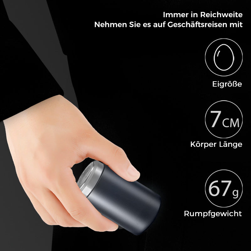 BladeJet Mini Electric Shaver – Portable, USB Rechargeable & Waterproof